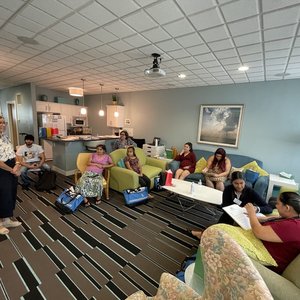 Moms attend birthing class at Help Pregnancy Aid
