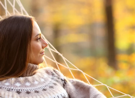 Woman feels at peace with her pregnancy choice